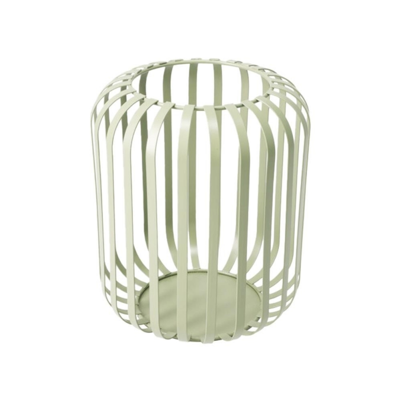 Φανάρι μεταλλικό για κεριά πράσινο 16x18,5εκ Φανάρι μεταλλικό για κεριά πράσινο 16x18,5εκ