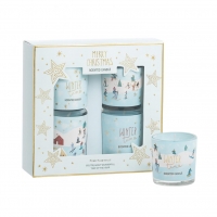 Αρωματικό κερί σετ 4 γυάλινα Fairytale 4,5×5,2εκ. Αρωματικό κερί σετ 4 γυάλινα Fairytale 4,5×5,2εκ.