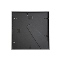 Κορνίζα τοίχου μεταλλική ασημί με ακρυλικό τζάμι 30x30εκ.