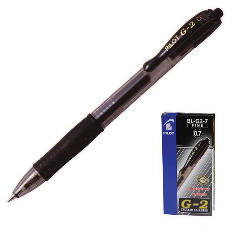 Pilot στυλό gel G2 fine μαύρο 0,7mm