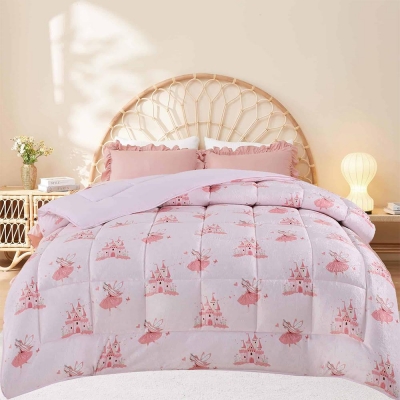 Κουβερτοπάπλωμα παιδικό princess 160x220εκ. Κουβερτοπάπλωμα παιδικό princess 160x220εκ.