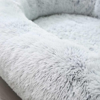 Κρεβάτι κατοικιδίου γκρι Large Υ20×90×65εκ.