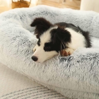 Κρεβάτι κατοικιδίου γκρι Large Υ20×90×65εκ.