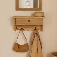 Κρεμάστρα επιτοίχια με συρτάρι Nextdeco ανακυκλωμένο ξύλο mahoni Υ25,5xM46xΠ12εκ Κρεμάστρα επιτοίχια με συρτάρι Nextdeco ανακυκλωμένο ξύλο mahoni Υ25,5xM46xΠ12εκ