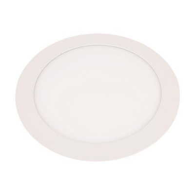 Φωτιστικό χωνευτό LED SLIM 20W σατινέ Ø22,5x1εκ.
