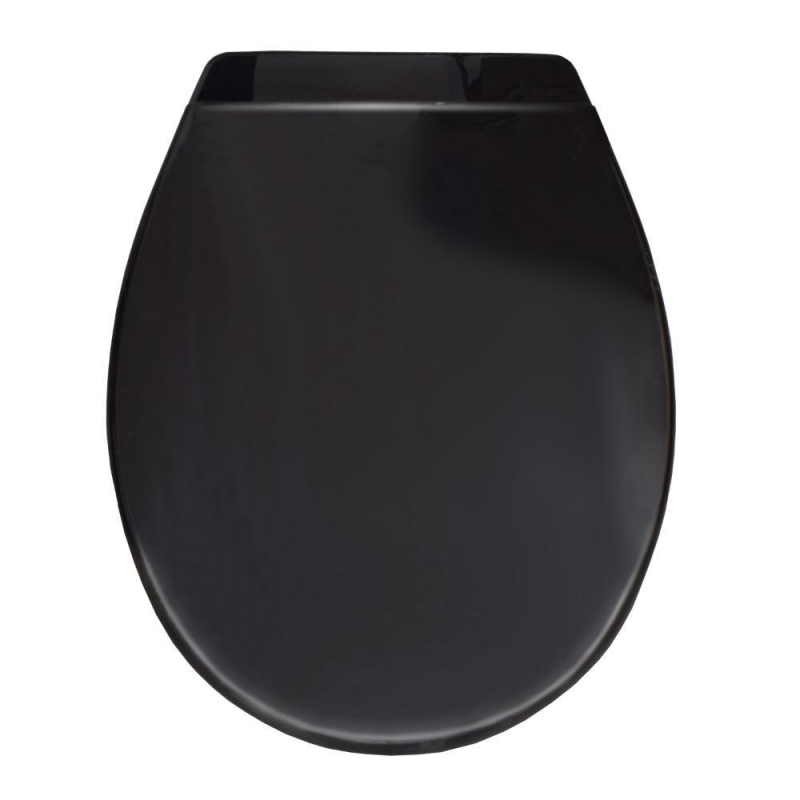 Κάλυμμα λεκάνης με απαλό κλείσιμο Υ0,46x46,5x36,2εκ. μαύρο Κάλυμμα λεκάνης με απαλό κλείσιμο Υ0,46x46,5x36,2εκ. μαύρο