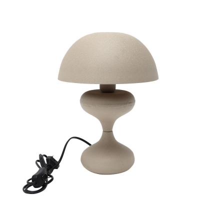 Φωτιστικό επιτραπέζιο μεταλλικό ματ Nextdeco γκρι Υ38xØ26εκ. Φωτιστικό επιτραπέζιο μεταλλικό ματ Nextdeco γκρι Υ38xØ26εκ.