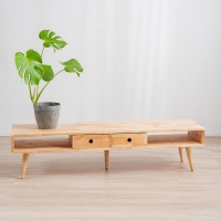 Έπιπλο τηλεόρασης Nextdeco Natural μασίφ ξύλο Υ36,5x150x40εκ.