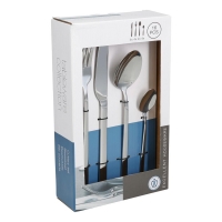 Μαχαιροπίρουνα ανοξείδωτα 16 τεμ. ασημί Μαχαιροπίρουνα ανοξείδωτα 16 τεμ. ασημί