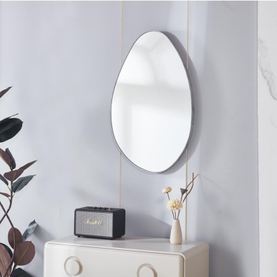 Καθρέφτης επιτοίχιος Nextdeco 80x50εκ πλαίσιο MDF όψη γκρι μάρμαρο. Καθρέφτης επιτοίχιος Nextdeco 80x50εκ πλαίσιο MDF όψη γκρι μάρμαρο.