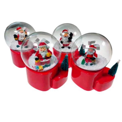 Χριστουγεννιάτικη μουσική χιονόμπαλα με φώς και κίνηση 13x15εκ. Χριστουγεννιάτικη μουσική χιονόμπαλα με φώς και κίνηση 13x15εκ.