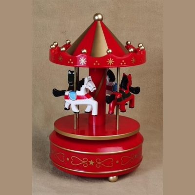 Καρουζέλ περιστρεφόμενο με μουσική, Υ18,5x10,5x10,5εκ. Καρουζέλ περιστρεφόμενο με μουσική, Υ18,5x10,5x10,5εκ.