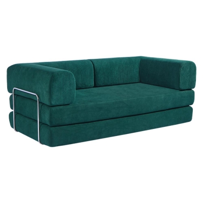 Compressed Nextdeco καναπές-κρεβάτι πράσινος 200x100x75εκ. Compressed Nextdeco καναπές-κρεβάτι πράσινος 200x100x75εκ.