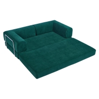 Compressed Nextdeco καναπές-κρεβάτι πράσινος 200x100x75εκ. Compressed Nextdeco καναπές-κρεβάτι πράσινος 200x100x75εκ.