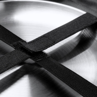 Σετ Μαχαιροπίρουνα - Πιάτων 9 τμχ ανοξείδωτο ατσάλι - Θήκη ⌀24x4εκ.