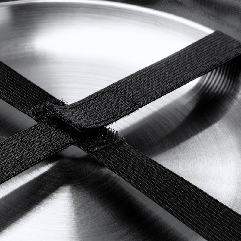 Σετ Μαχαιροπίρουνα - Πιάτων 9 τμχ ανοξείδωτο ατσάλι - Θήκη ⌀24x4εκ.