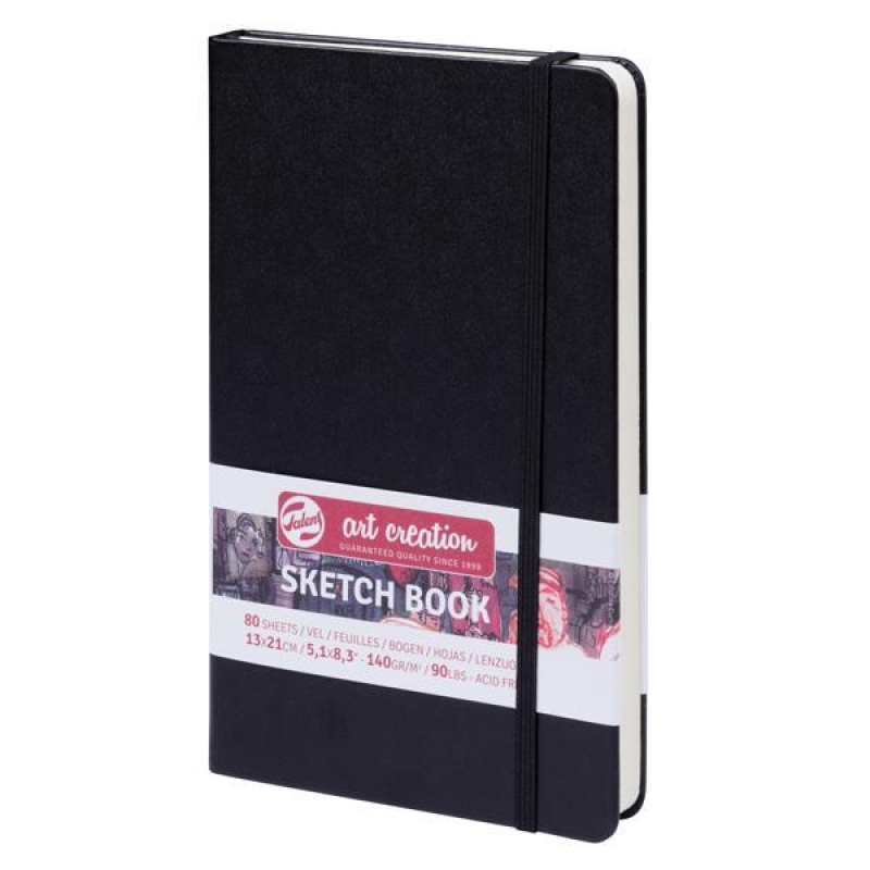Talens Sketch book μαύρο 80φυλ. 13x21εκ. 140 γρ. Talens Sketch book μαύρο 80φυλ. 13x21εκ. 140 γρ.