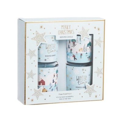 Αρωματικό κερί σετ 4 γυάλινα Fairytale 4,5×5,2εκ. Αρωματικό κερί σετ 4 γυάλινα Fairytale 4,5×5,2εκ.