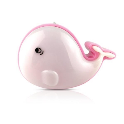 Φωτάκι νυκτός LED 0,5W Φαλαινάκι Y8x11x4εκ. με διακόπτη Φωτάκι νυκτός LED 0,5W Φαλαινάκι Y8x11x4εκ. με διακόπτη