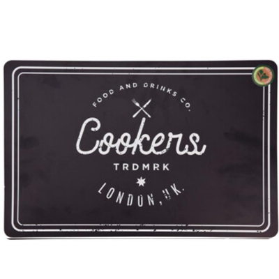 Σουπλά φαγητού Cookers από πολυπροπυλένιο 42x29εκ. Σουπλά φαγητού Cookers από πολυπροπυλένιο 42x29εκ.