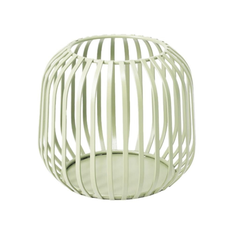 Κηροπήγιο μεταλλικό για ρεσώ πράσινο 12,5x11,4εκ Κηροπήγιο μεταλλικό για ρεσώ πράσινο 12,5x11,4εκ