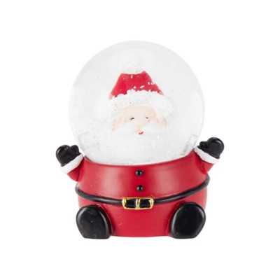 Χριστουγεννιάτικη χιονόμπαλα Άγιος Βασίλης Υ8,5×7×7εκ.