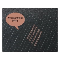 Κρεβάτι κατοικιδίου Large καφέ Υ15×80×60εκ.