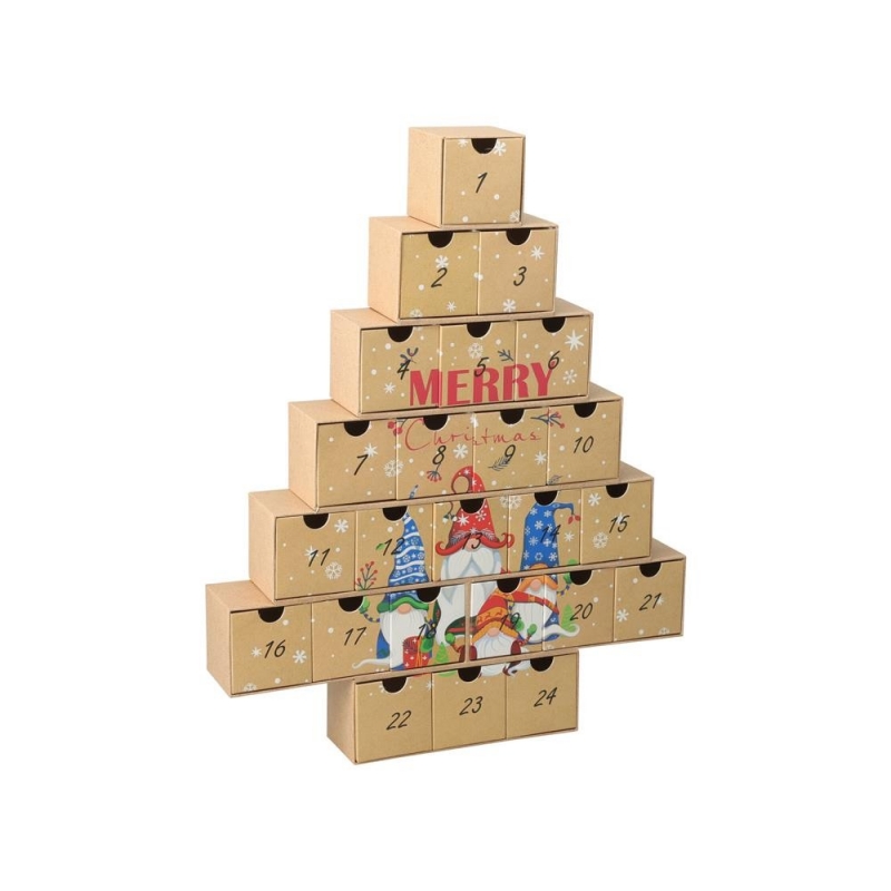 Advent Calendar Χριστουγέννων Υ46,5x37x6,2εκ.
