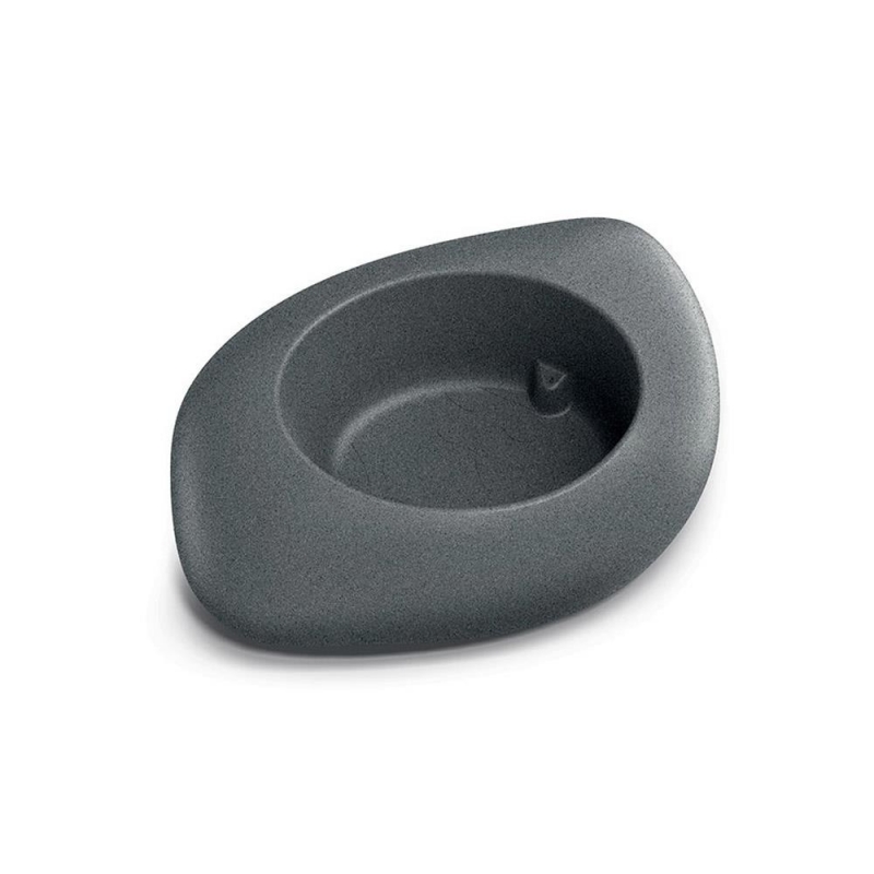 Γλάστρα - κασπώ Yeke γκρι Υ25x55x40εκ.