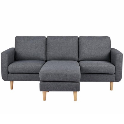 Καναπές γωνιακός Nextdeco Flex σκούρο γκρι Υ83x197x137εκ Καναπές γωνιακός Nextdeco Flex σκούρο γκρι Υ83x197x137εκ