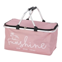 Ισοθερμικό καλάθι πικνίκ - ψυγείο αναδιπλούμενο 35lit, 48×28×24εκ. ροζ Ισοθερμικό καλάθι πικνίκ - ψυγείο αναδιπλούμενο 35lit, 48×28×24εκ. ροζ