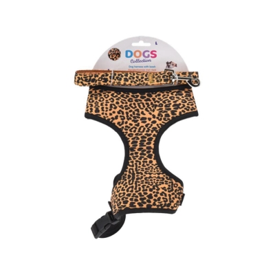 Σαμαράκι σκύλου λεοπάρ medium35-53x32εκ. Σαμαράκι σκύλου λεοπάρ medium35-53x32εκ.