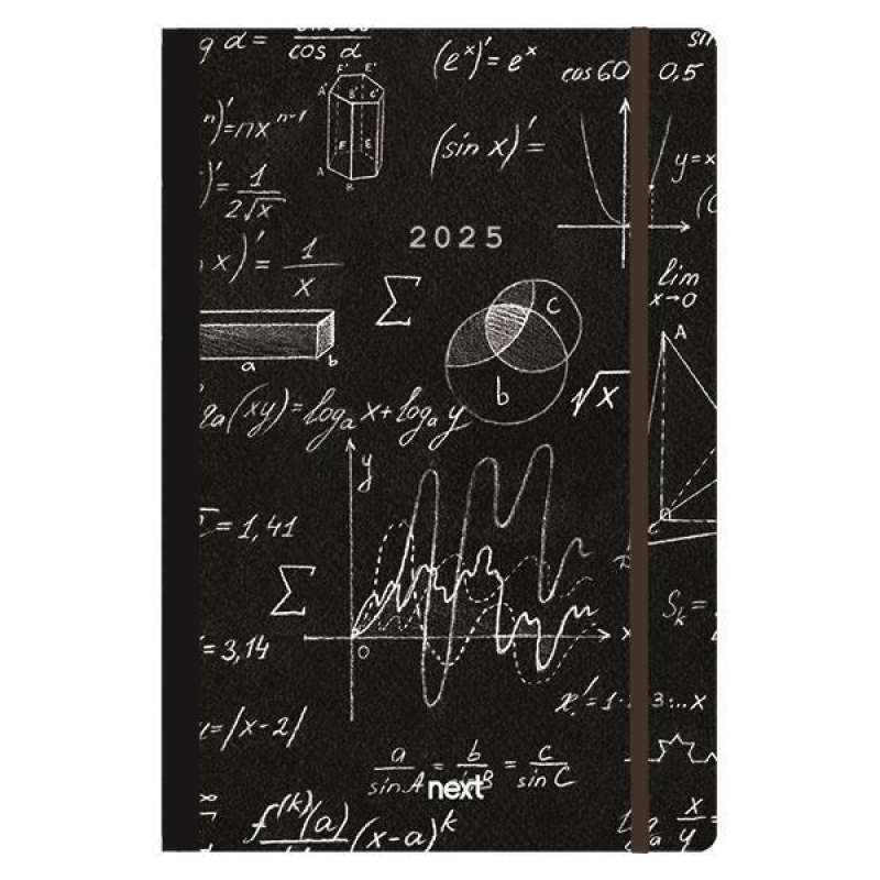 Next ημερολόγιο 2025 Trends ημερήσιο flexi με λάστιχο 12x17εκ. Mathematics Next ημερολόγιο 2025 Trends ημερήσιο flexi με λάστιχο 12x17εκ. Mathematics