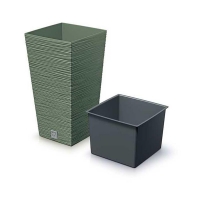 Γλάστρα - κασπώ FURU πράσινο Y75,5x39,5x39,5εκ. Γλάστρα - κασπώ FURU πράσινο Y75,5x39,5x39,5εκ.
