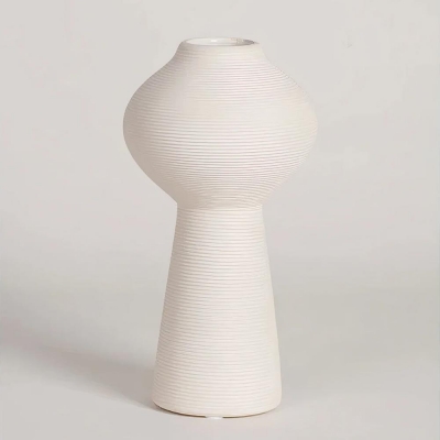 Βάζο κεραμικό λευκό Υ23x∅12,5εκ. Βάζο κεραμικό λευκό Υ23x∅12,5εκ.