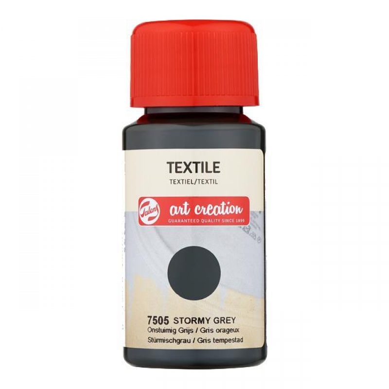 Talens χρώμα textile 7505 stormy grey 50ml Talens χρώμα textile 7505 stormy grey 50ml