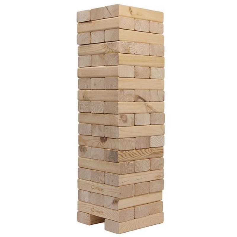Goki επιτραπέζιο Jenga ξύλινο 51 τεμαχίων Υ25,5x7,5x7,5εκ. Goki επιτραπέζιο Jenga ξύλινο 51 τεμαχίων Υ25,5x7,5x7,5εκ.