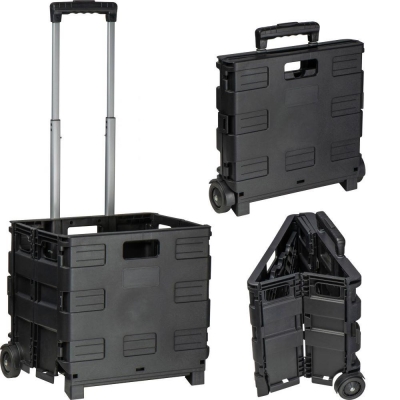 Καρότσι αγορών πτυσσόμενο πλαστικό, Υ90x30x40εκ. Καρότσι αγορών πτυσσόμενο πλαστικό, Υ90x30x40εκ.