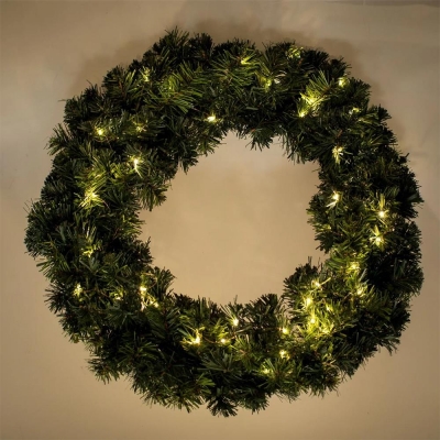 Χριστουγεννιάτικο στεφάνι πεύκου ∅37εκ. Χριστουγεννιάτικο στεφάνι πεύκου ∅37εκ.