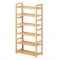 Βιβλιοθήκη Nextdeco από μπαμπού 6 επιπέδων Υ155x70x25εκ.