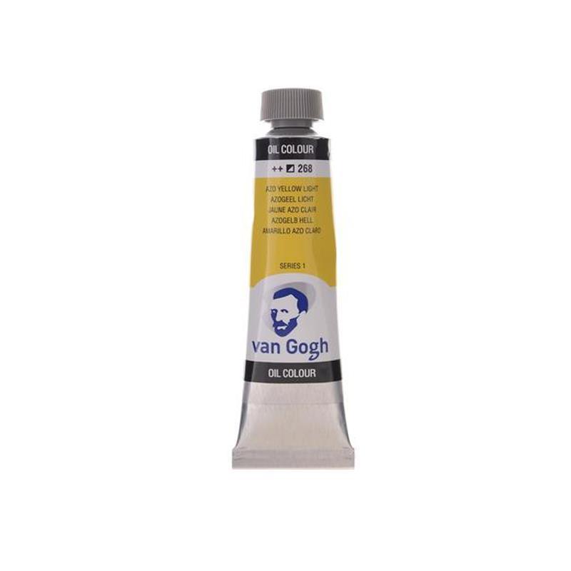 Talens van gogh χρώματα λαδιού 60ml (268-Azo yellow light)