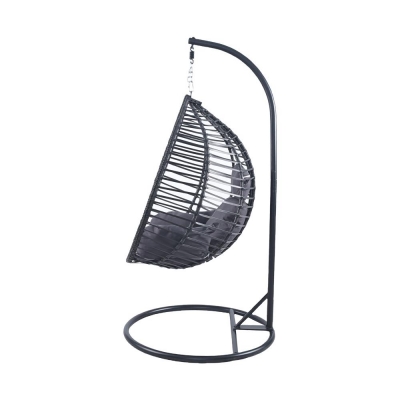 Κρεμαστή Κούνια Nextdeco Nadin rattan με γκρι μαξιλάρια Υ110x118x68εκ. Κρεμαστή Κούνια Nextdeco Nadin rattan με γκρι μαξιλάρια Υ110x118x68εκ.