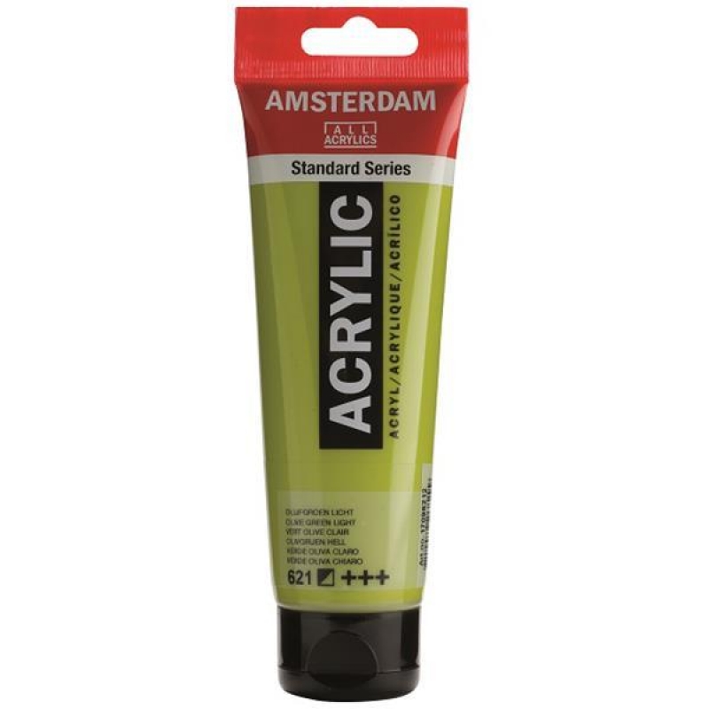 Talens amsterdam ακρυλικό χρώμα 621 olive green L 120ml