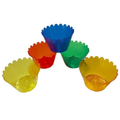 Κηροστάτης πλαστικός διάφορα χρώματα