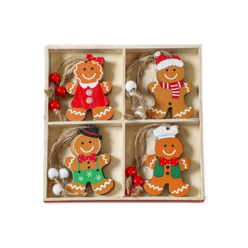 Χριστουγεννιάτικα στολίδια δέντρου Gingerbread 1 σετ 12 τεμαχίων 6,5x5εκ. Χριστουγεννιάτικα στολίδια δέντρου Gingerbread 1 σετ 12 τεμαχίων 6,5x5εκ.