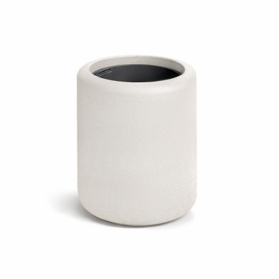 Γλάστρα - κασπώ Ulpho ψηλή μπεζ Y45xΦ40εκ.