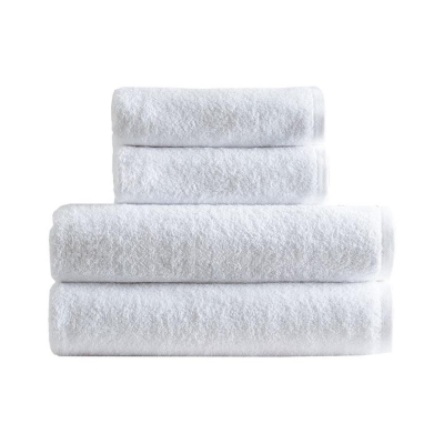 Πετσέτα μονόχρωμη flat 100% βαμβάκι πεννιε 530gsm 70x140εκ. λευκή Πετσέτα μονόχρωμη flat 100% βαμβάκι πεννιε 530gsm 70x140εκ. λευκή