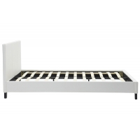 Κρεβάτι Nevil pakoworld 150x200 PU χρώμα λευκό ματ Κρεβάτι Nevil pakoworld 150x200 PU χρώμα λευκό ματ