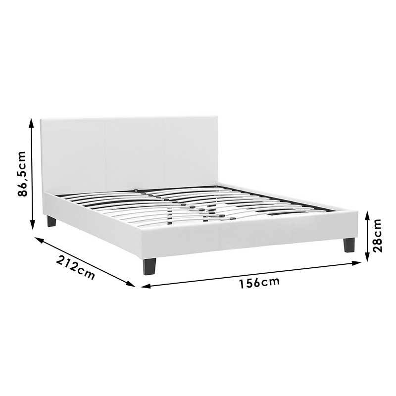 Κρεβάτι Nevil pakoworld 150x200 με ύφασμα χρώμα ανθρακί Κρεβάτι Nevil pakoworld 150x200 με ύφασμα χρώμα ανθρακί