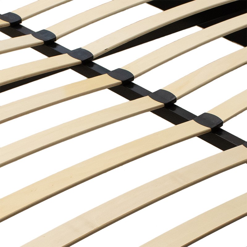 Κρεβάτι Norse pakoworld διπλό ύφασμα εκρού με αποθηκευτικό χώρο 160x200εκ